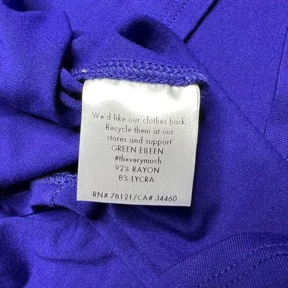 NWT! Eileen Fisher Women's, Violet Slip on Tunic Dress Size 2X- MSRP $148 - Picture 5 of 5